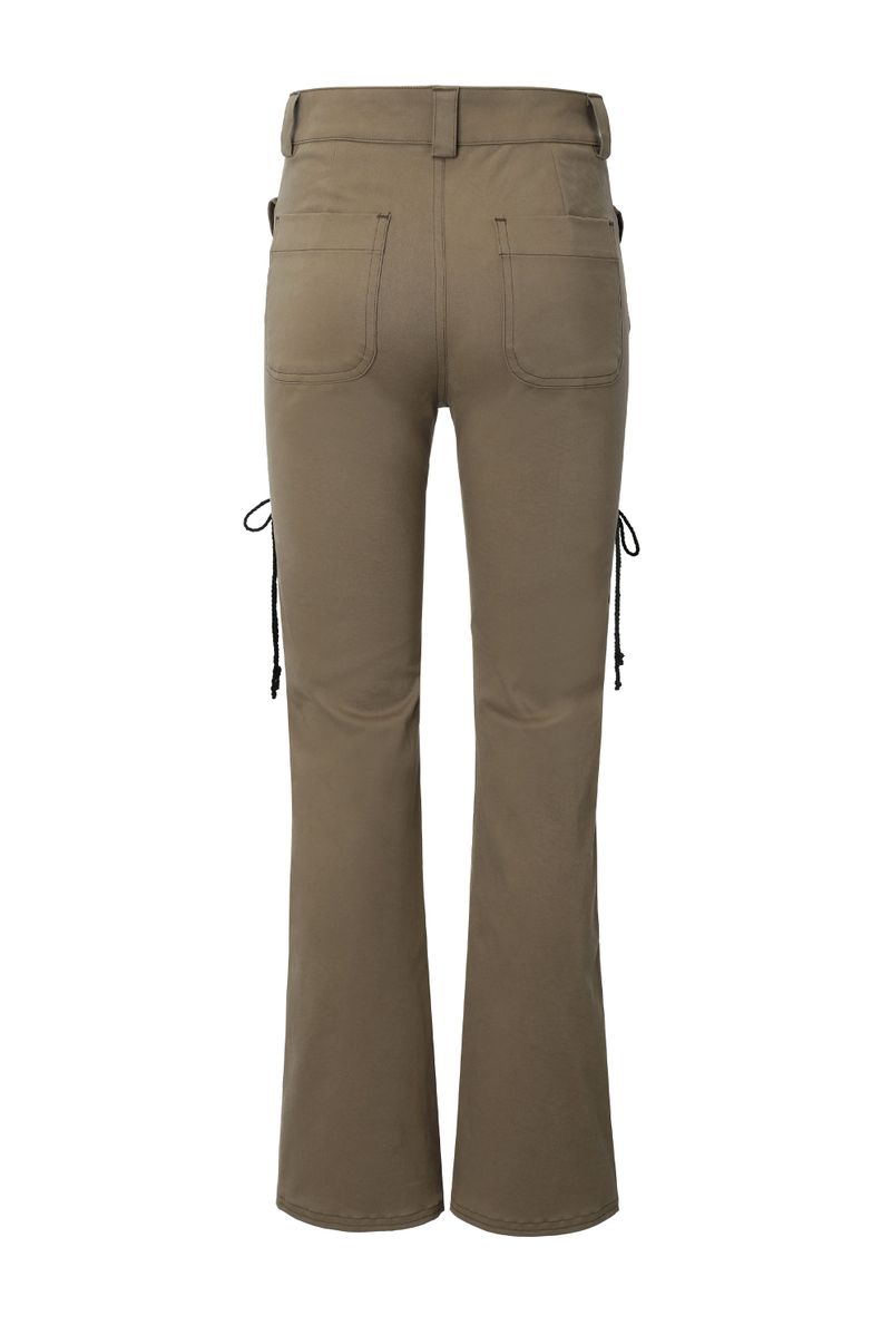 Lace up cargo pants