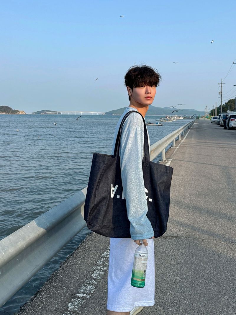 HM Linen loose fit long sleeve