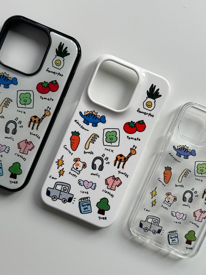 doodle case (epoxy)