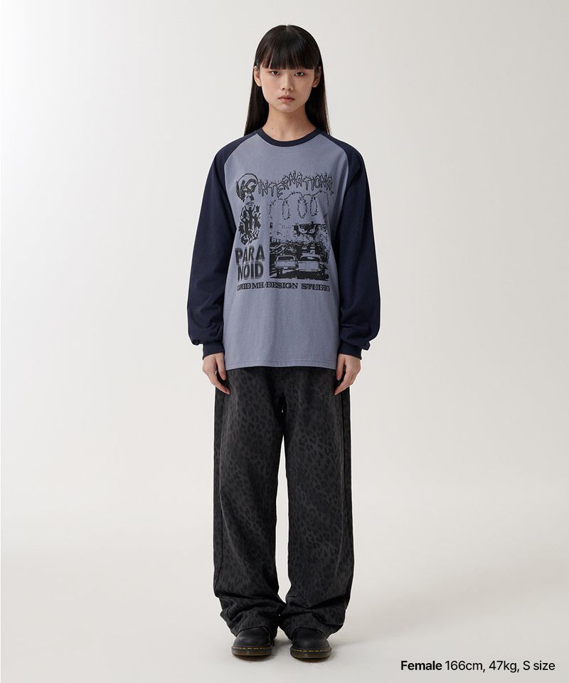 INTERNATIONAL RAGLAN LS TEE
