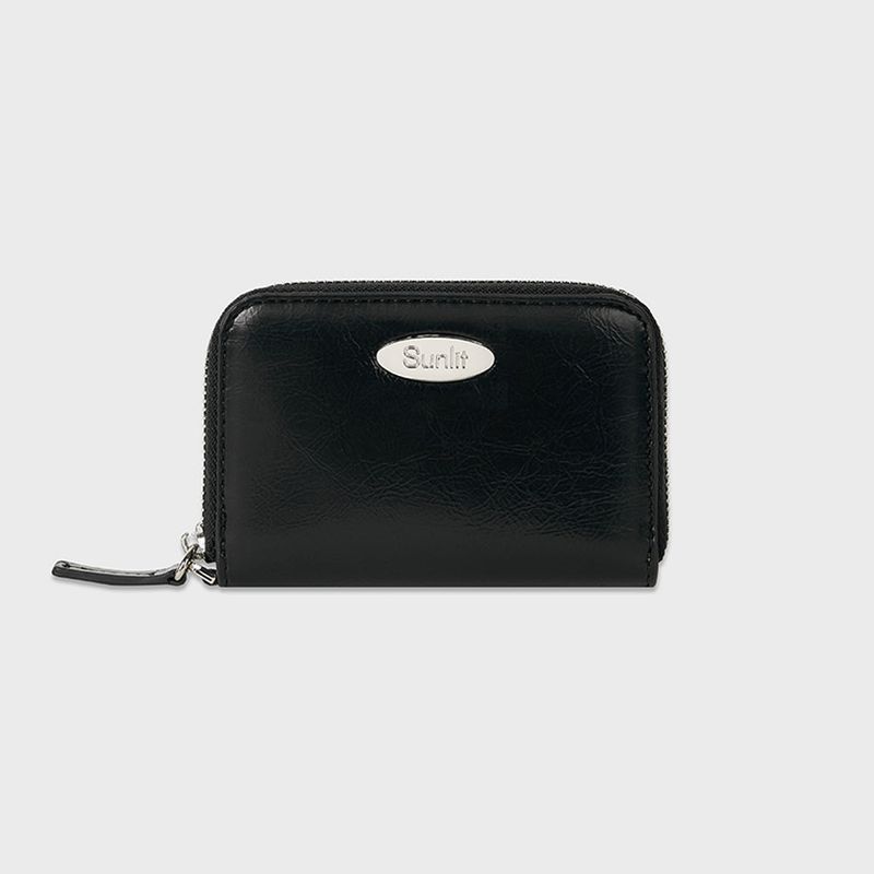 Sunlit(サンリット)の「ミニジッパーウォレット (BLACK)(スマホグッズ/小物)」