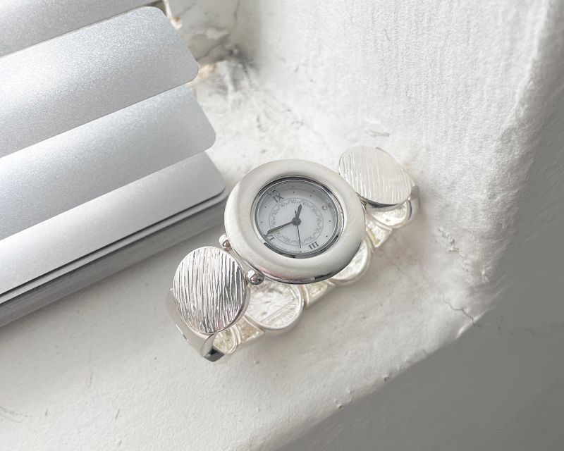 Brushed Circle Texture Watch
