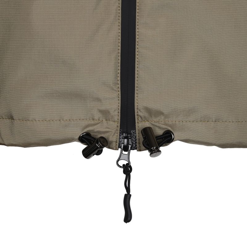 SYMBOL EMBROIDERY WINDBREAKER [BEIGE]