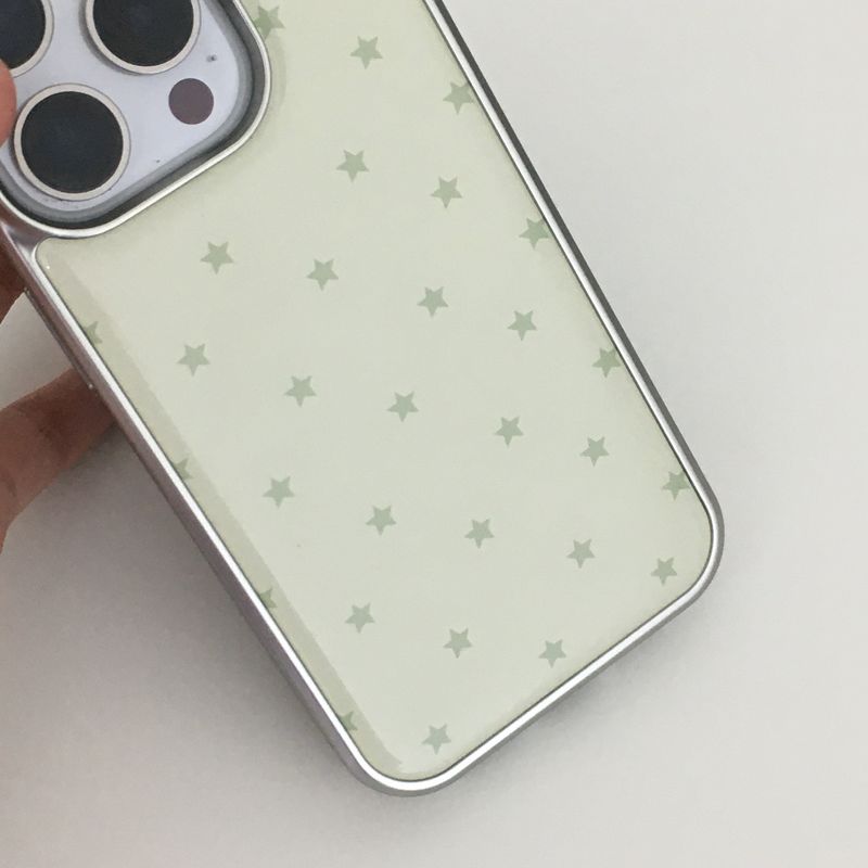 shop.nuee（ショップニュイ）の「s.スターイエローケース  (シルバーエポキシ)（スマホグッズ/小物）」