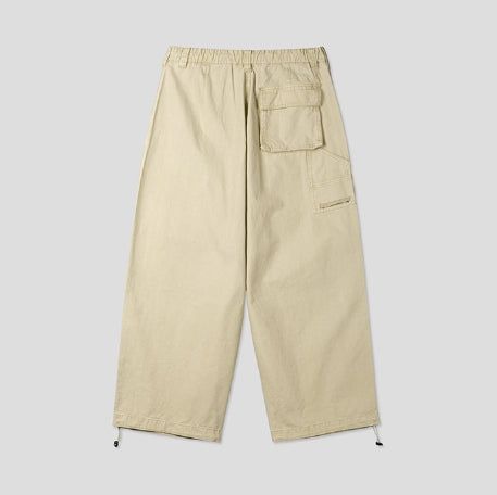 Draw Wash Parachute Wide Pants
