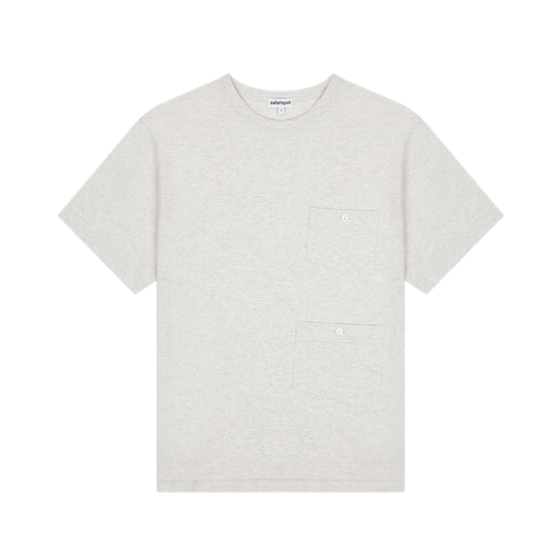 safarispot（サファリスポット）の「 TWO POCKET TEE (GRAY)（Tops）」