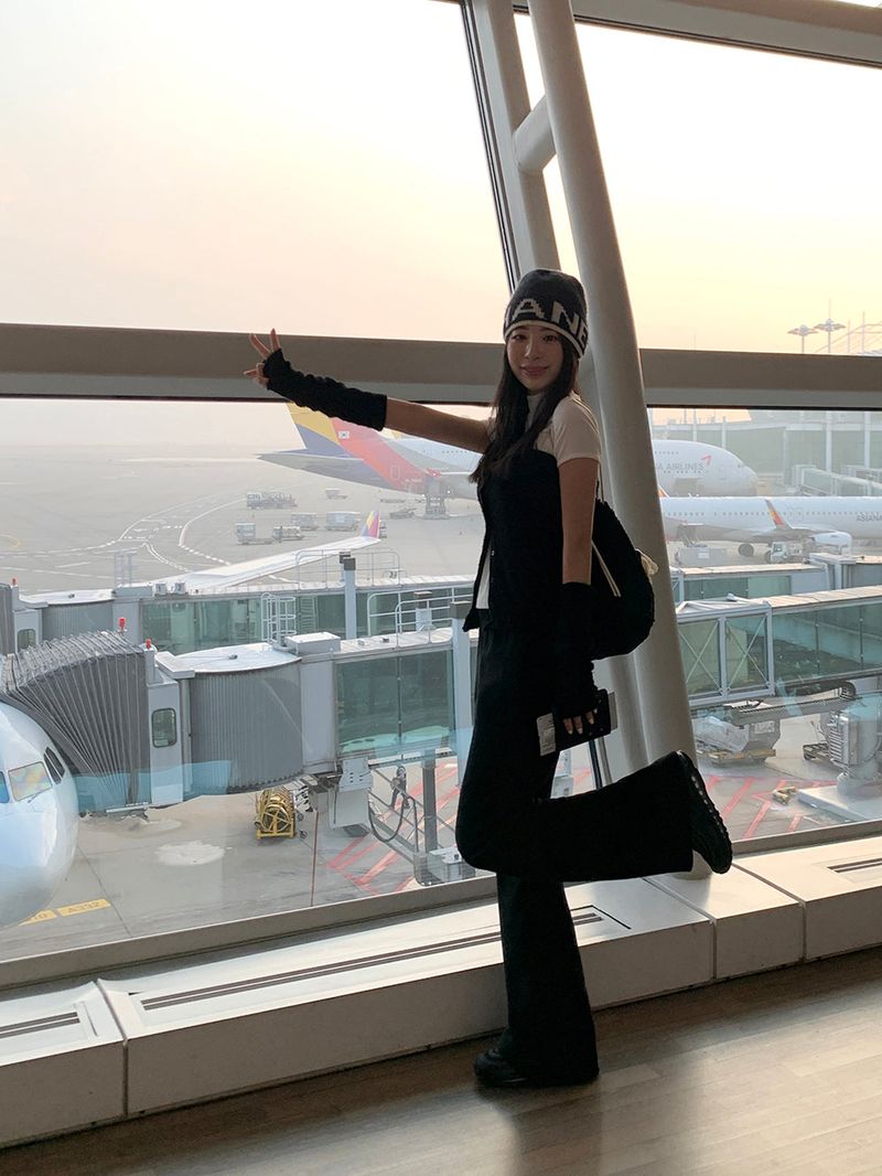 [MADE] Airport long bootcut banding pants -Basic