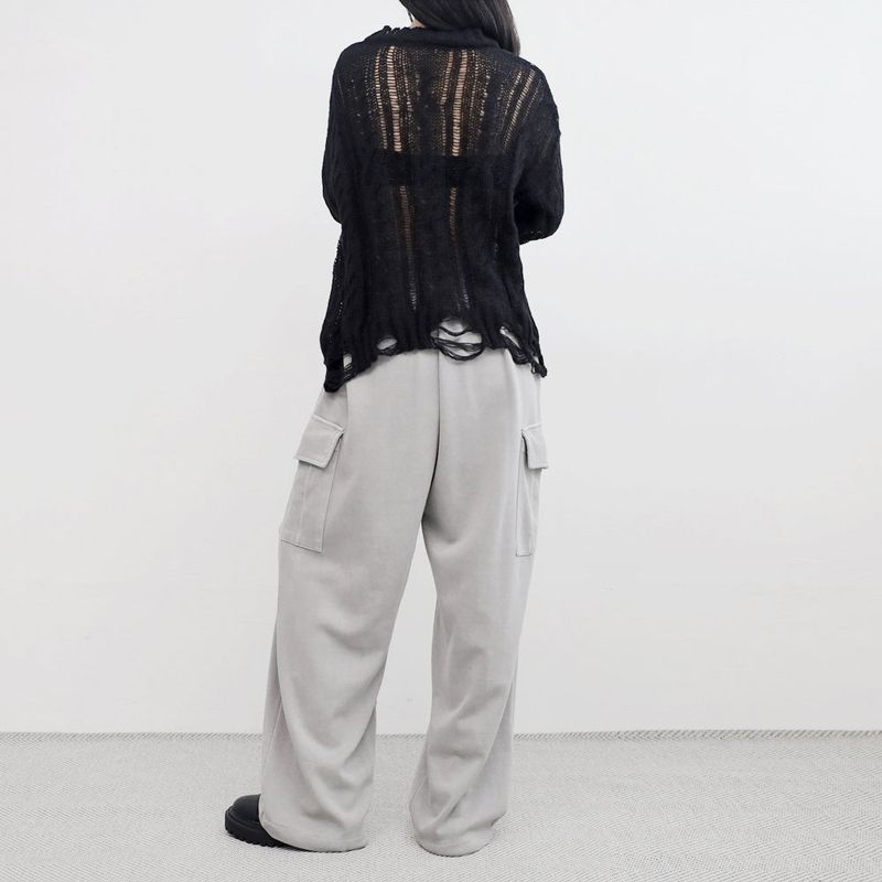 (Unisex) LeCia Cargo String Pants