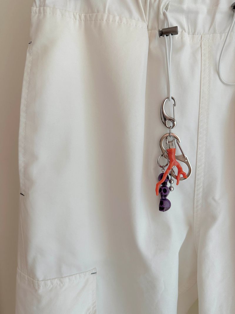 skull branch keyring