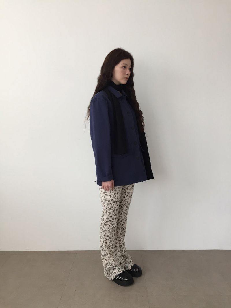 Redin Flora Bootcut Pants (2color)