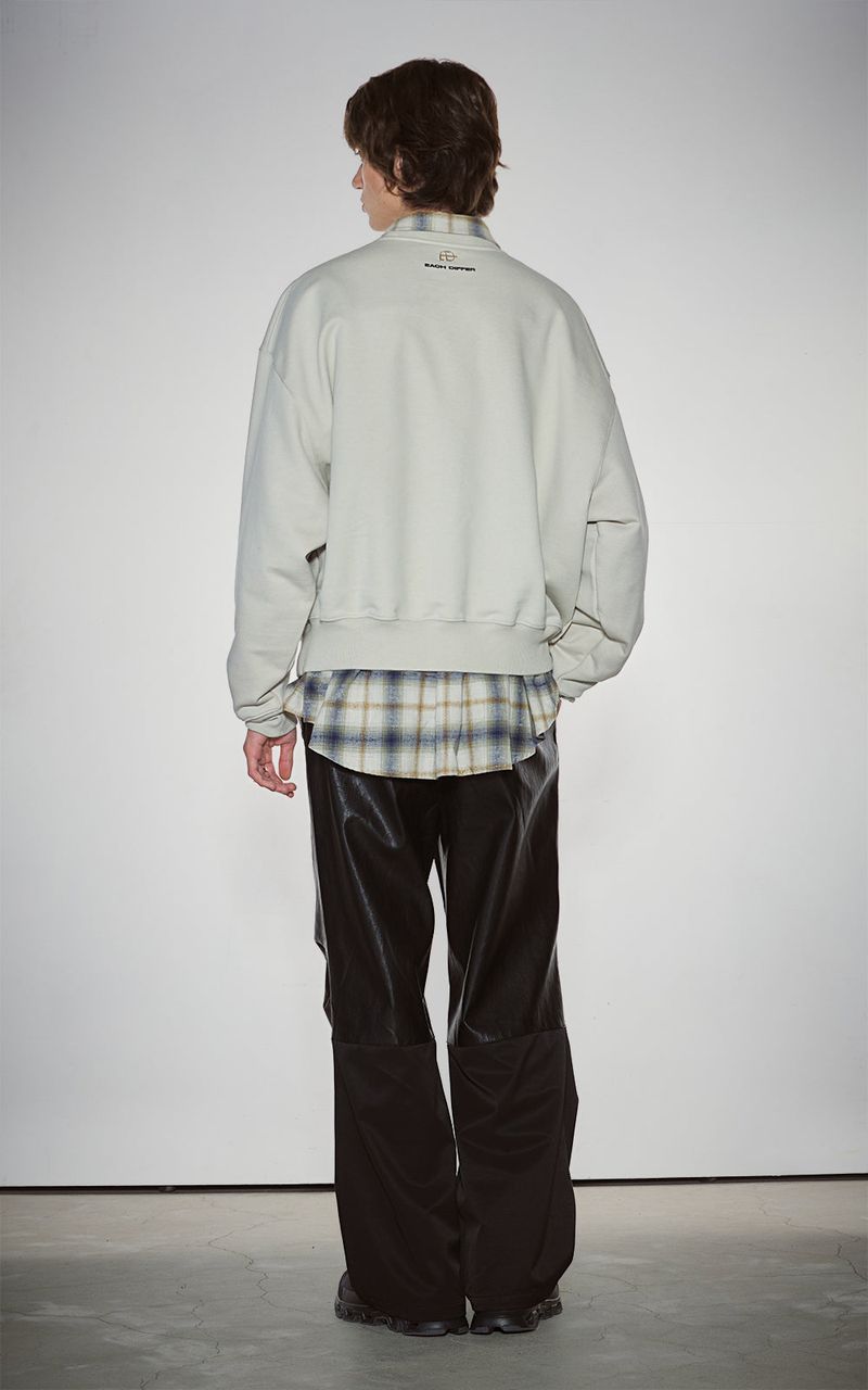 BOLD LOGO SWEATSHIRTS_L.BEIGE