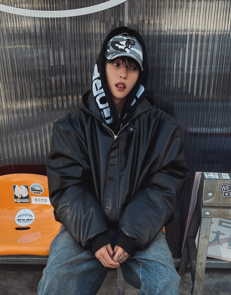 2PLAN（ツープラン）の「バームズヘビーバルーンレザーダウン (2 color)（Jackets/Outerwear）」