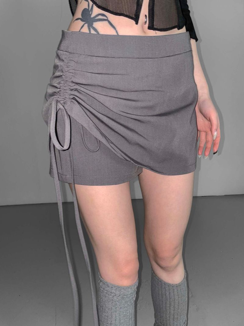 shirring formal skirts(2 color)