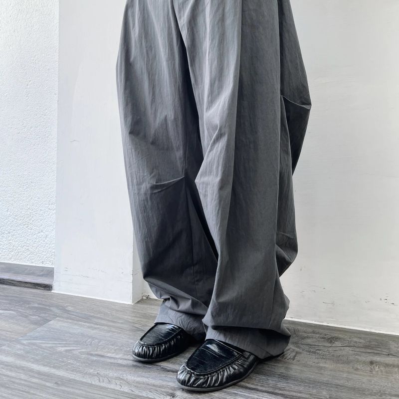 Volume Balloon Nylon Trousers
