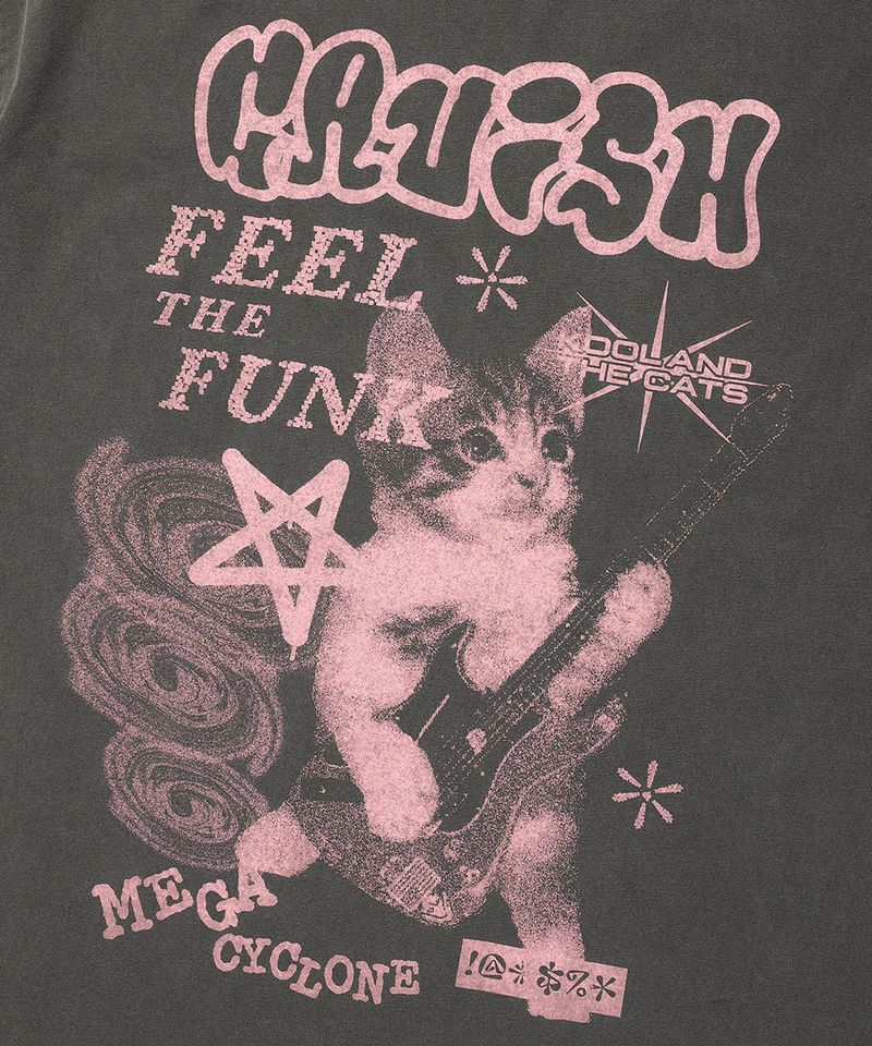MEGA CYCLONE PIGMENT SS TEE CHARCOAL(CV2DMUT524A)