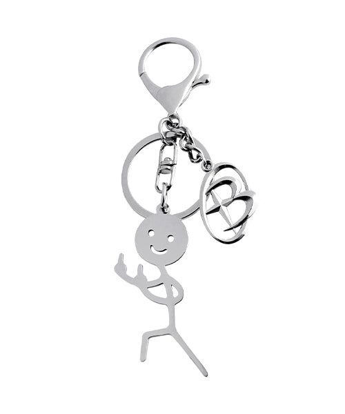blackpurple（ブラックパープル）の「Law smile keyring-silver（Toys/Key Holders）」