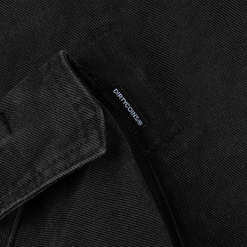DirtyCoins Big Pounch Cargo Pants - Black