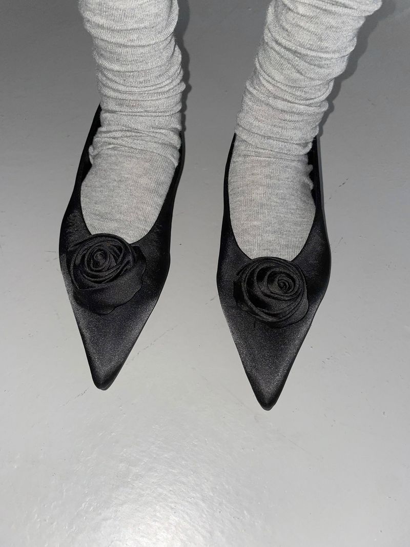  stiletto flat shoes