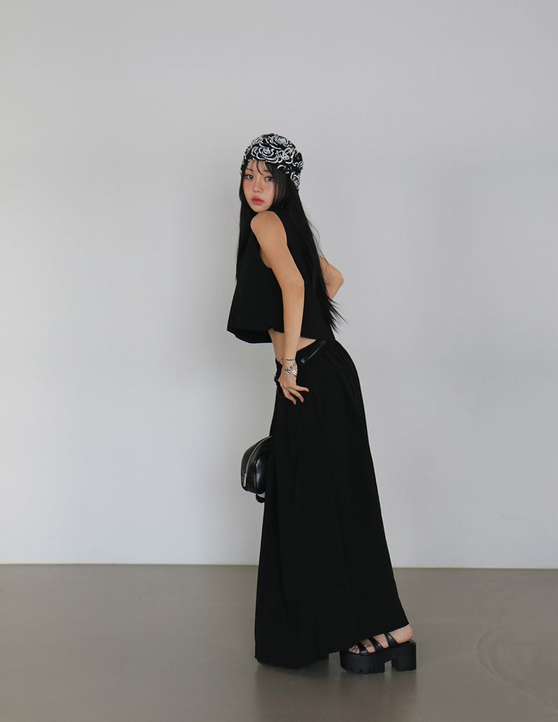 Pumpkin Belt SET Long skirt