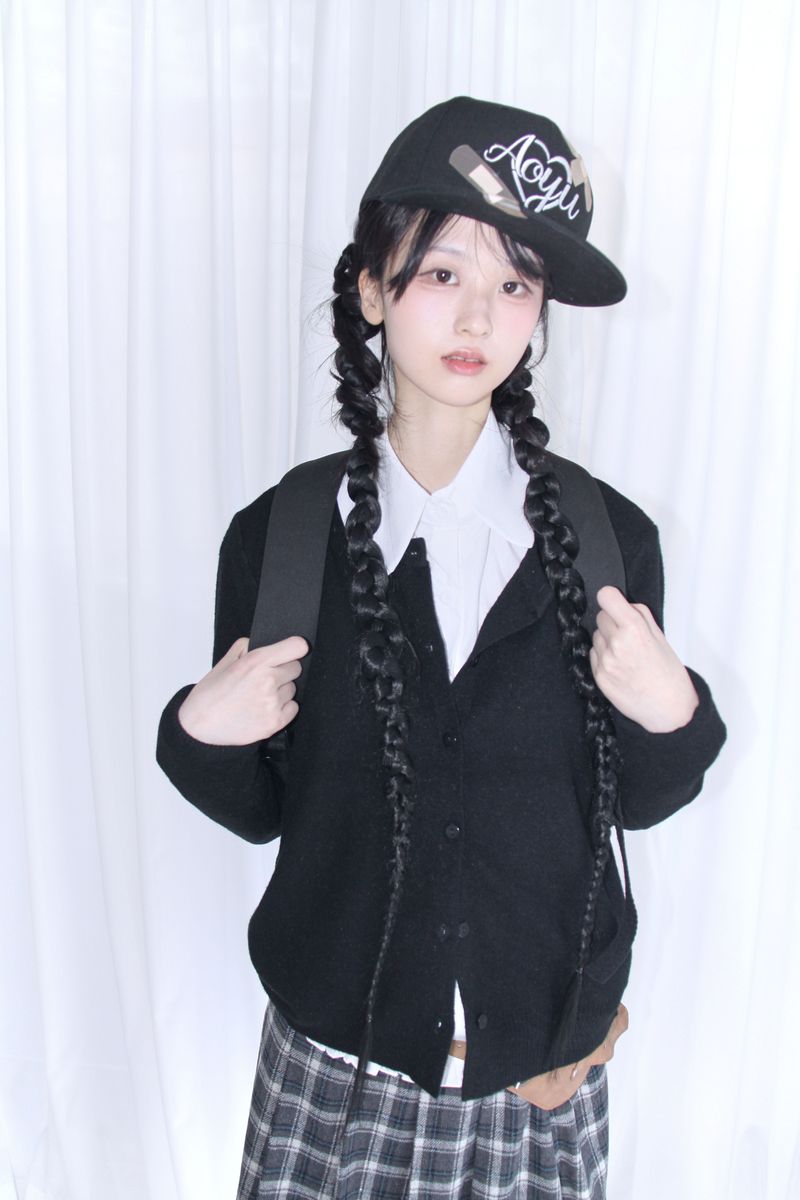 Rabbit Drop String Patch Backpack (2color)