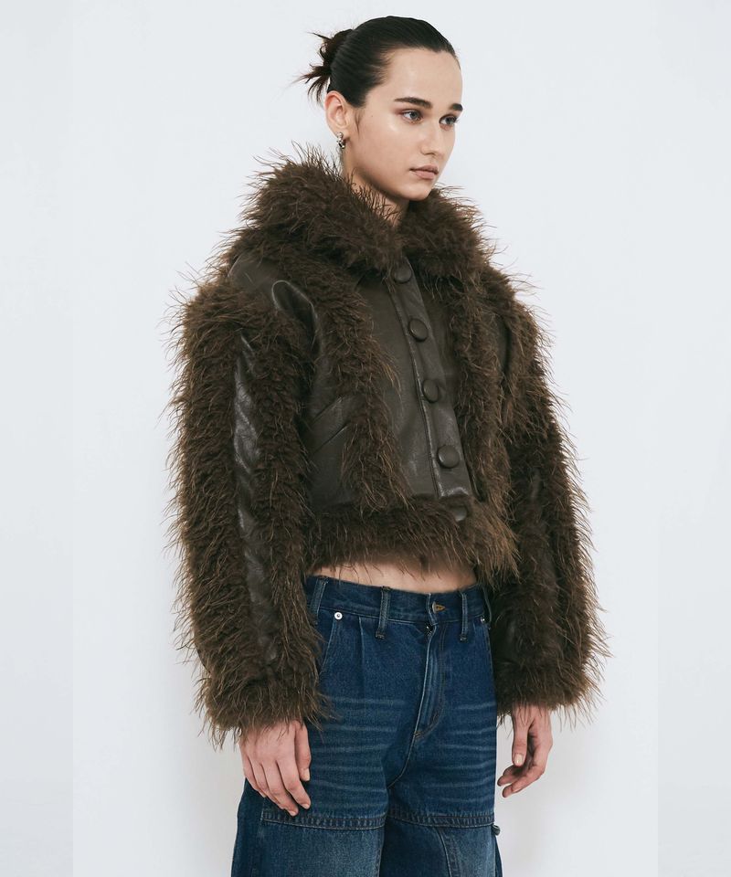 FAKE FUR LINE JACKET