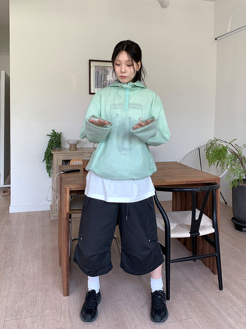 SHELL ANORAK WIND BREAKER (2C)