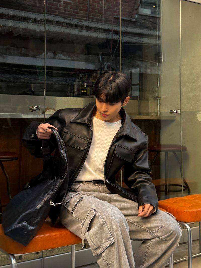 Poder leather jacket