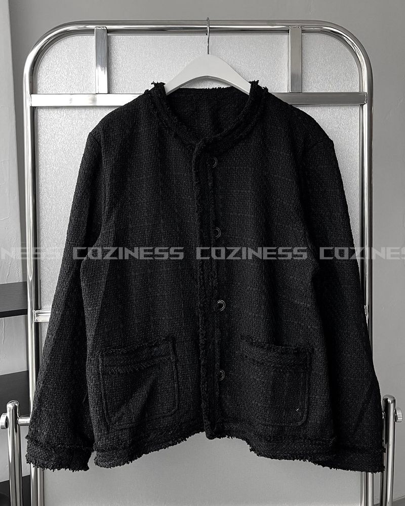 SO Tweed Jacket ver.2 (Black)