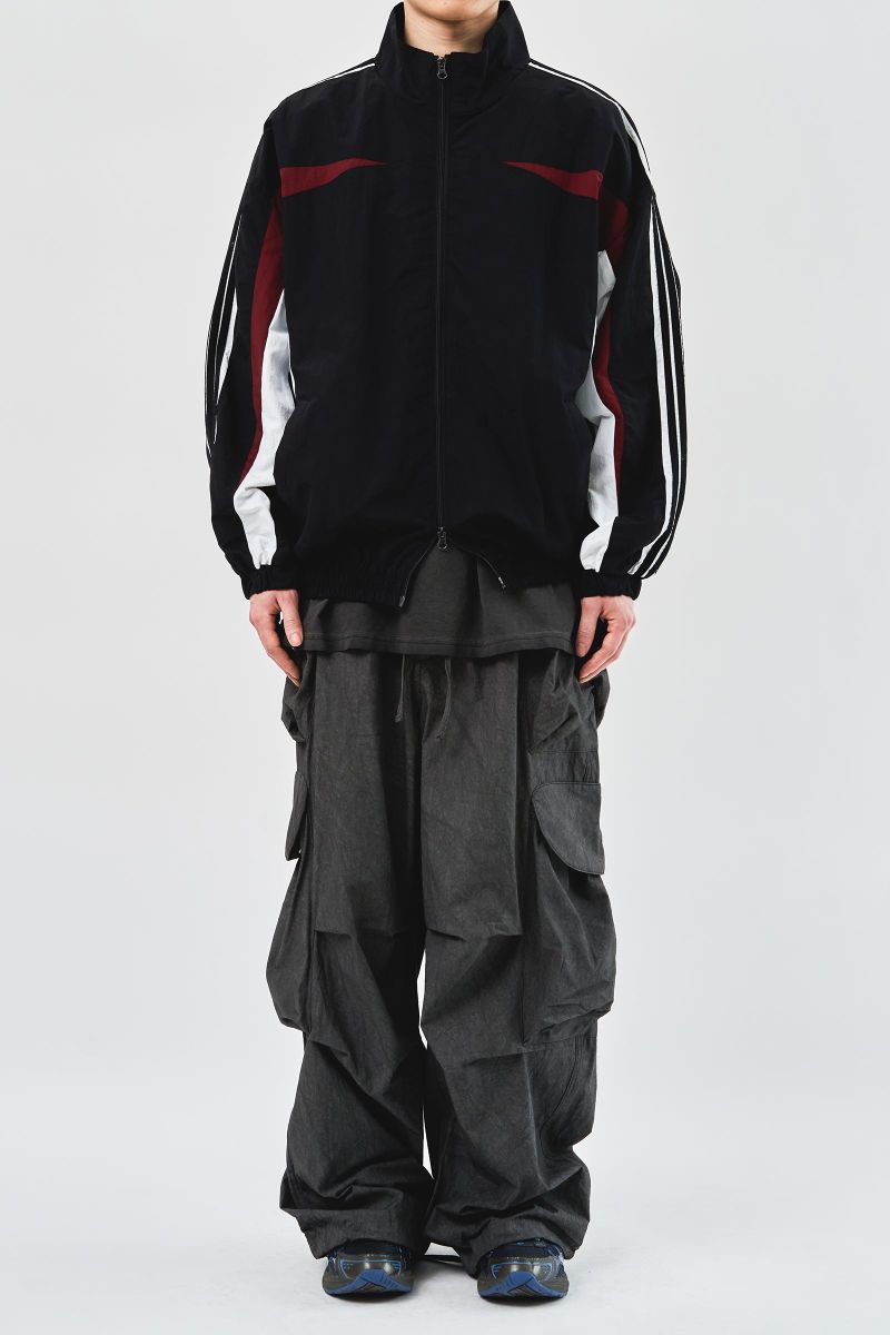 Layer Nylon Track Jacket (3color)