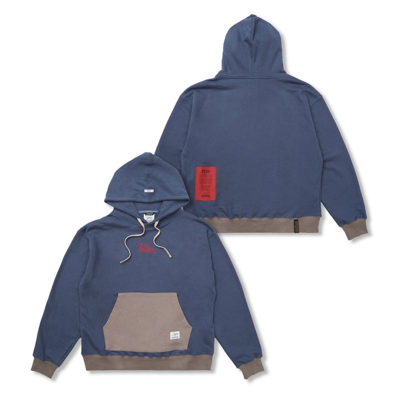 STIGMA(スティグマ)の「Vatos Mix Oversized Hoodie Deep Blue / Sky Blue(Tops)」