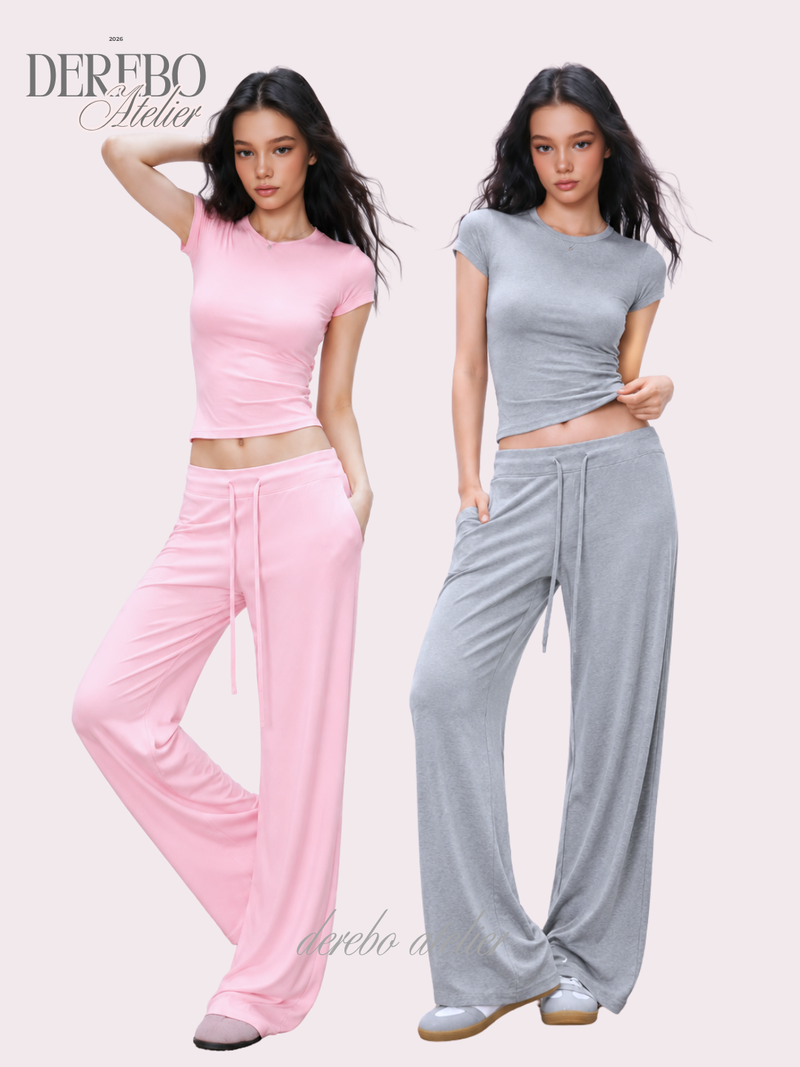 Sunday round training set (TOP+PANTS SET)