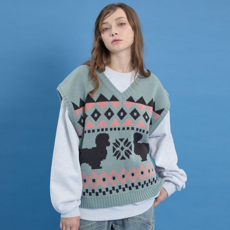 WaiKei（ワイケイ）の「Puppy Cowichan Vest（Tops）」