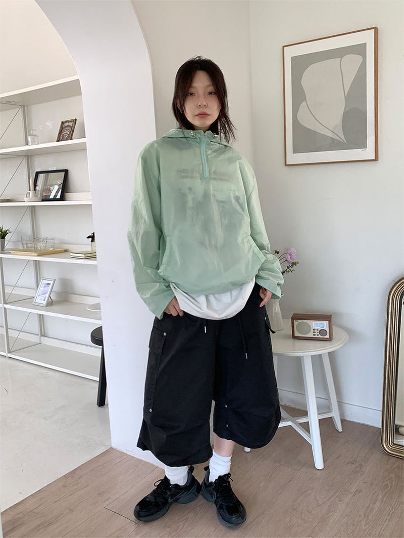 SHELL ANORAK WIND BREAKER (2C)