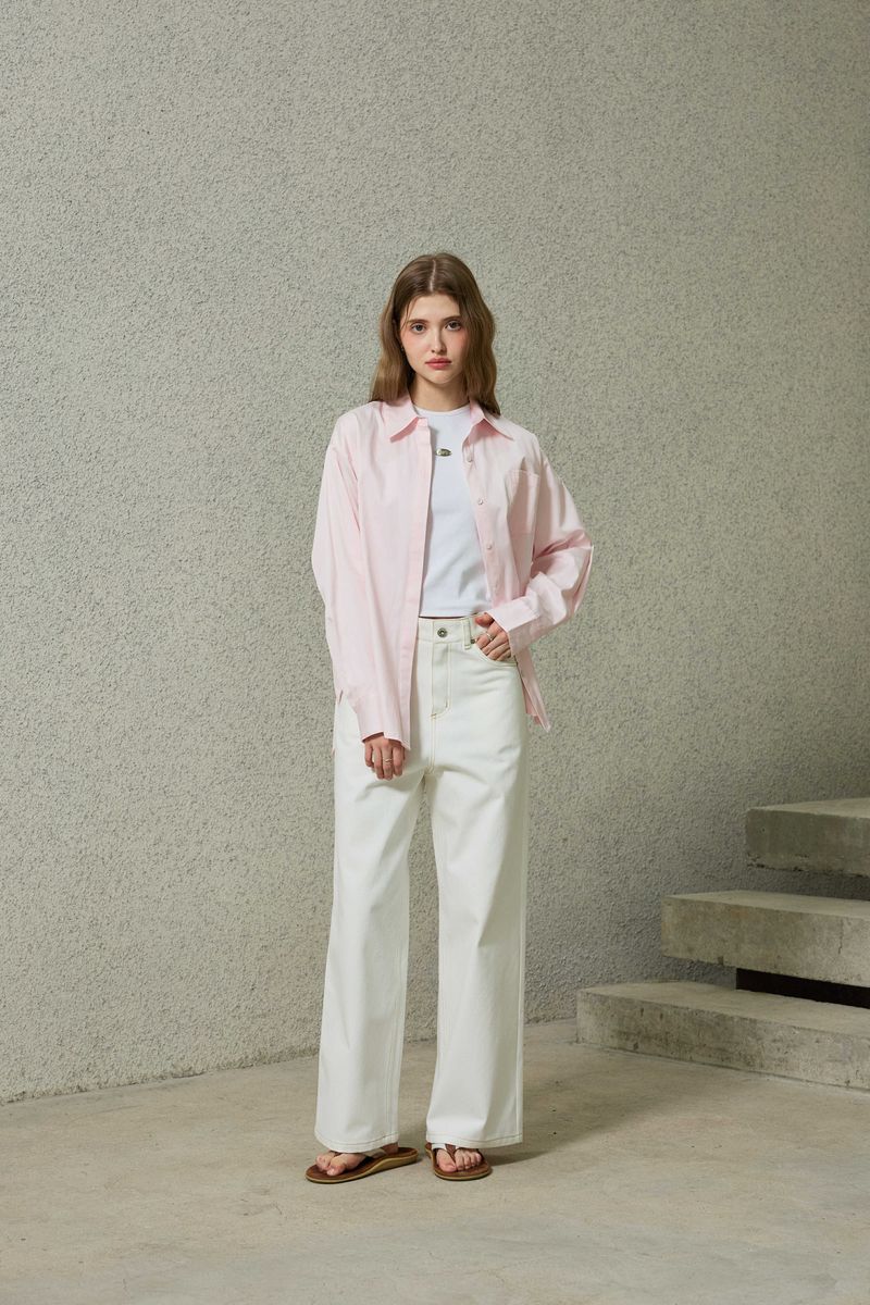 NOAH WIDE PANTS / ECRU