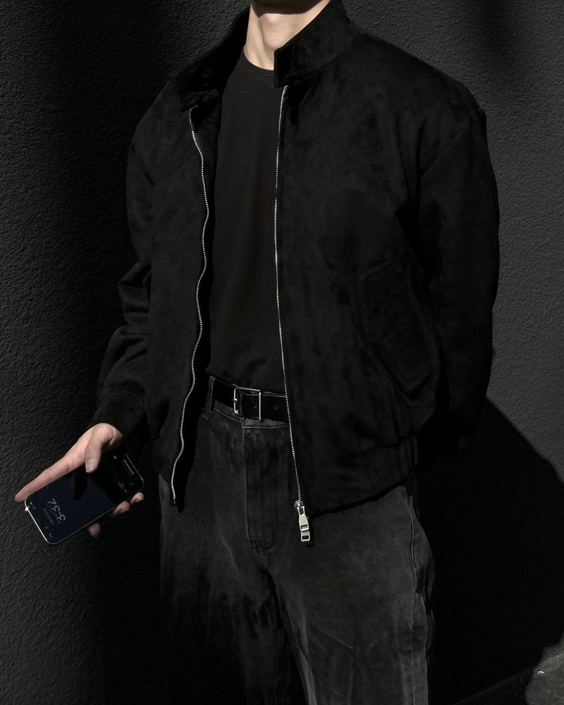 LOCO SUEIDE BLOUSON JACKET