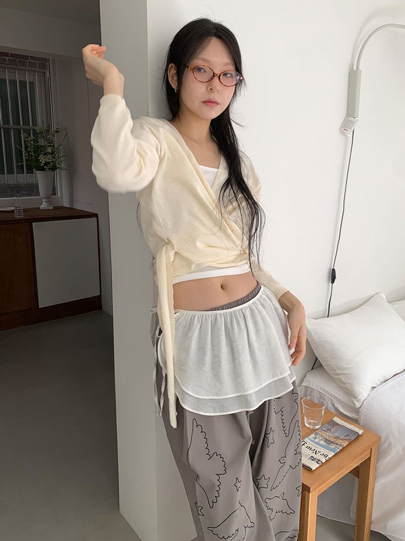 SPRING WRAP KNIT (4C)