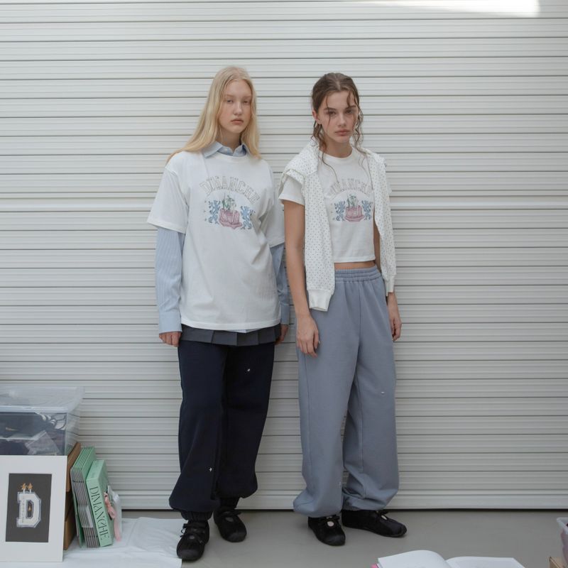 STAR RIVET SWEATPANTS (SKY)