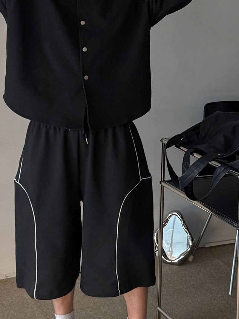 ASCLO（エジュクロ）の「[A-P0153] パイピングバミューダパンツ (3色)（Pants）」