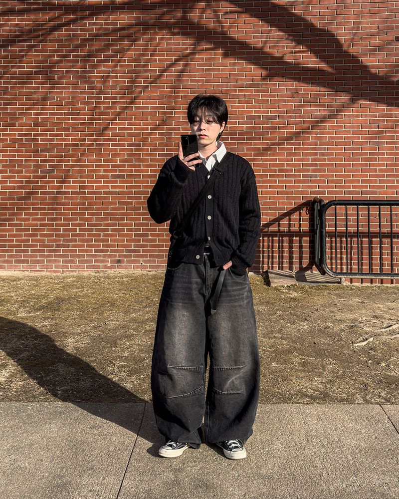 Formal Cotton Washed Oversized Shirt