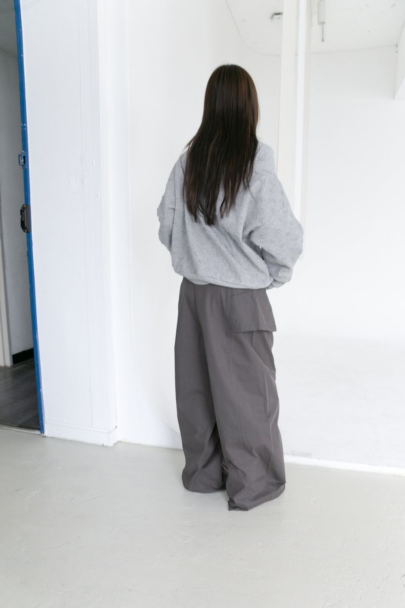 wrap skirt pocket pants(3colors)