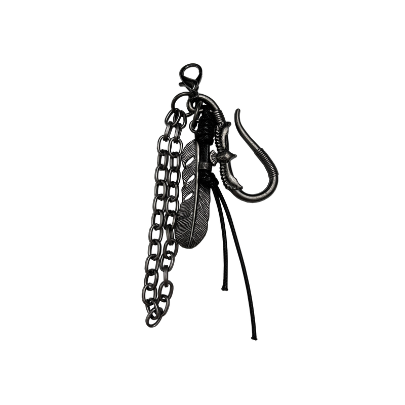 feather keyring