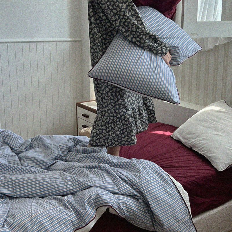  marchen stripe duvet cover (SS/160x210cm)