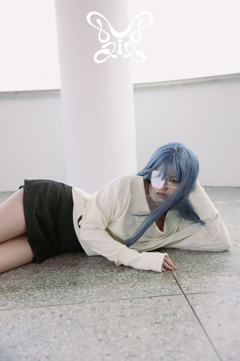 [ID] Classic Button Skort (Gray)