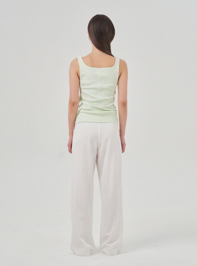 Square sleeveless (lime)