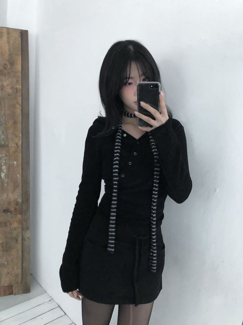 Cotton banding skirt