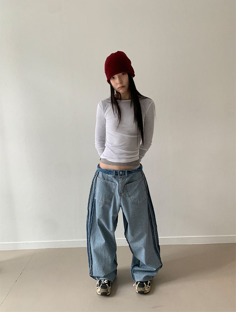 VERSO TRACK BALLOON JEANS