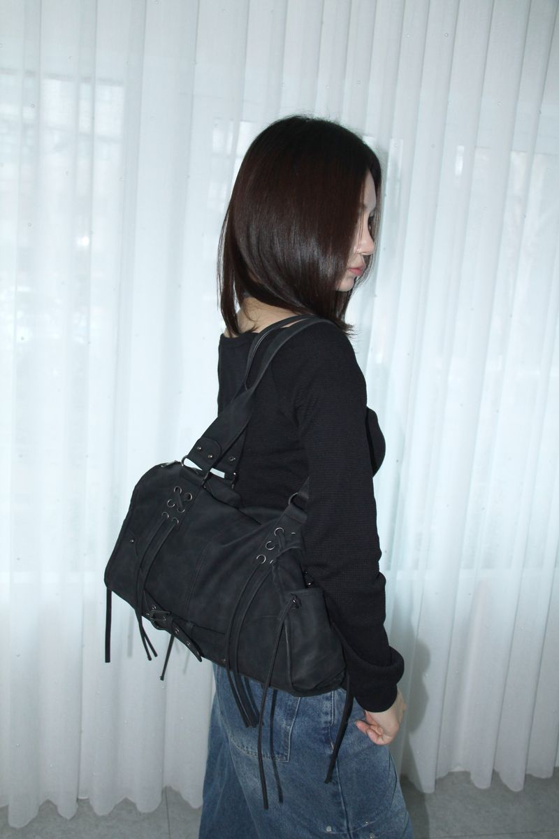 Mat Washing Strap Shoulder Bag Crossbag (3colors)