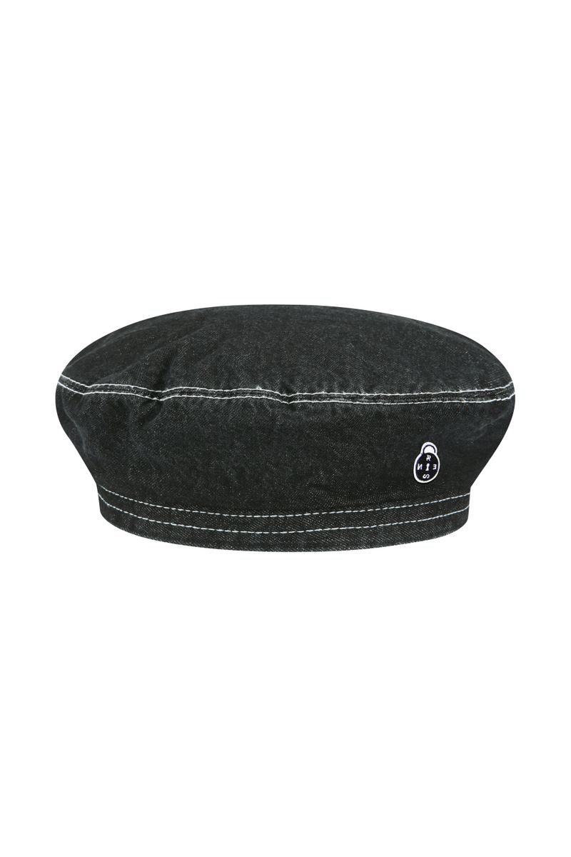 P:ReinSein(レインセイン)の「Black Blue Buckle Beret(Hats)」