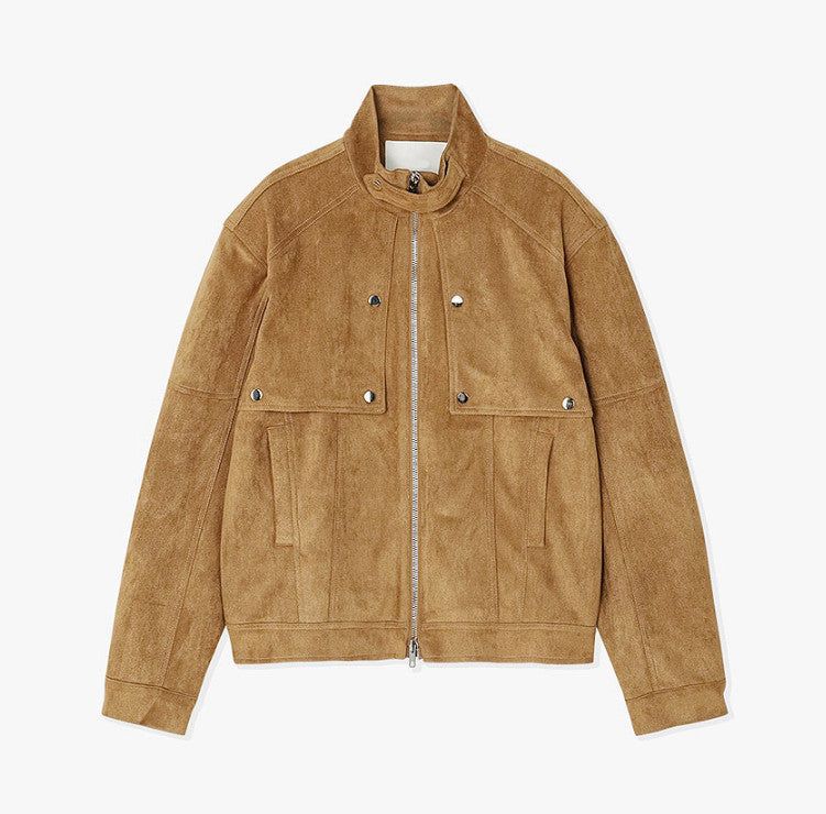 No.0892 B suede high neck JK (3color)