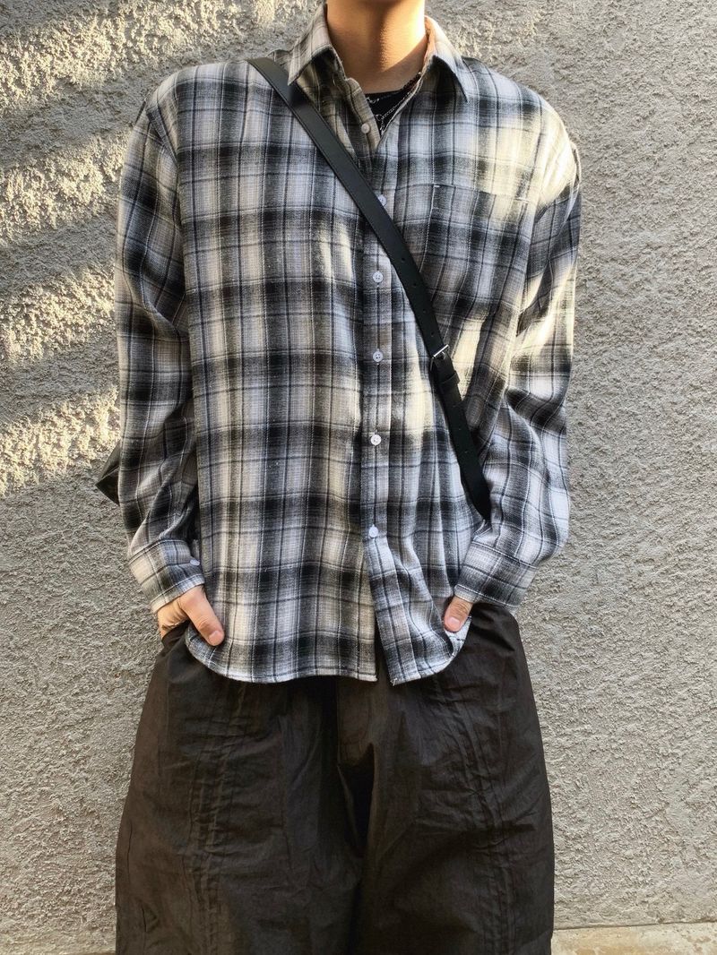 Suss grunge check shirt 2C